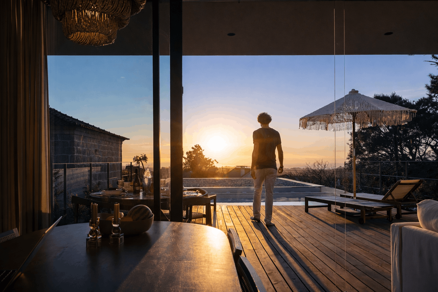 Yuna One dirk in sunset