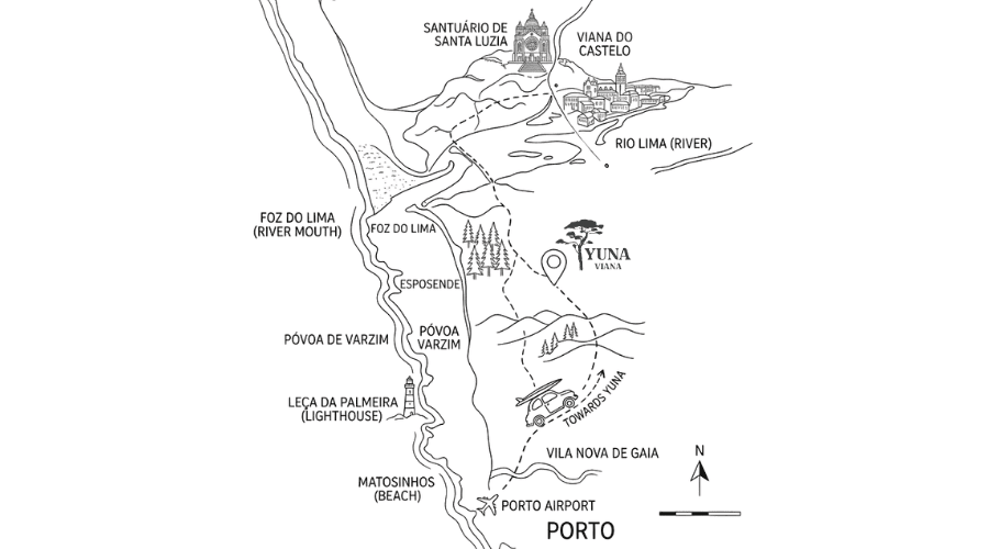 Route Porto Viana